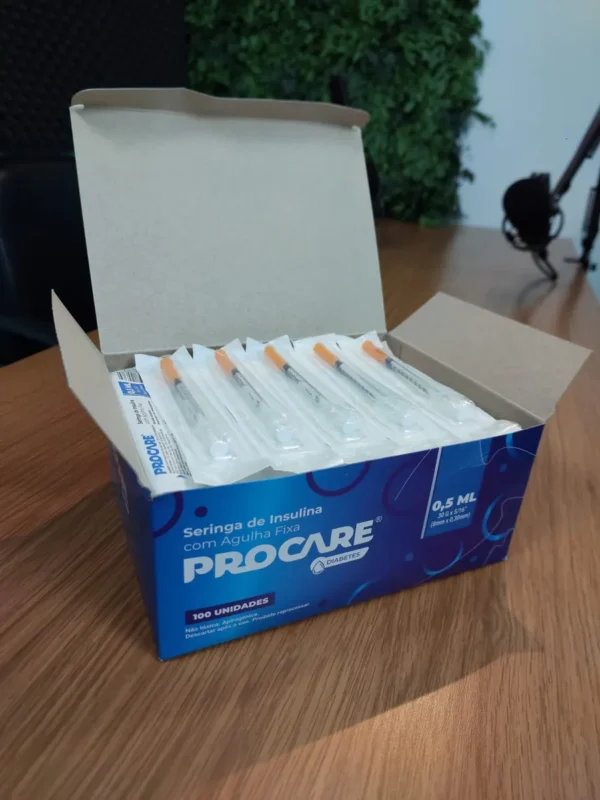 Seringa PROCARE  0.5ML COM AGULHA FINA​ - 100 un - Image 3